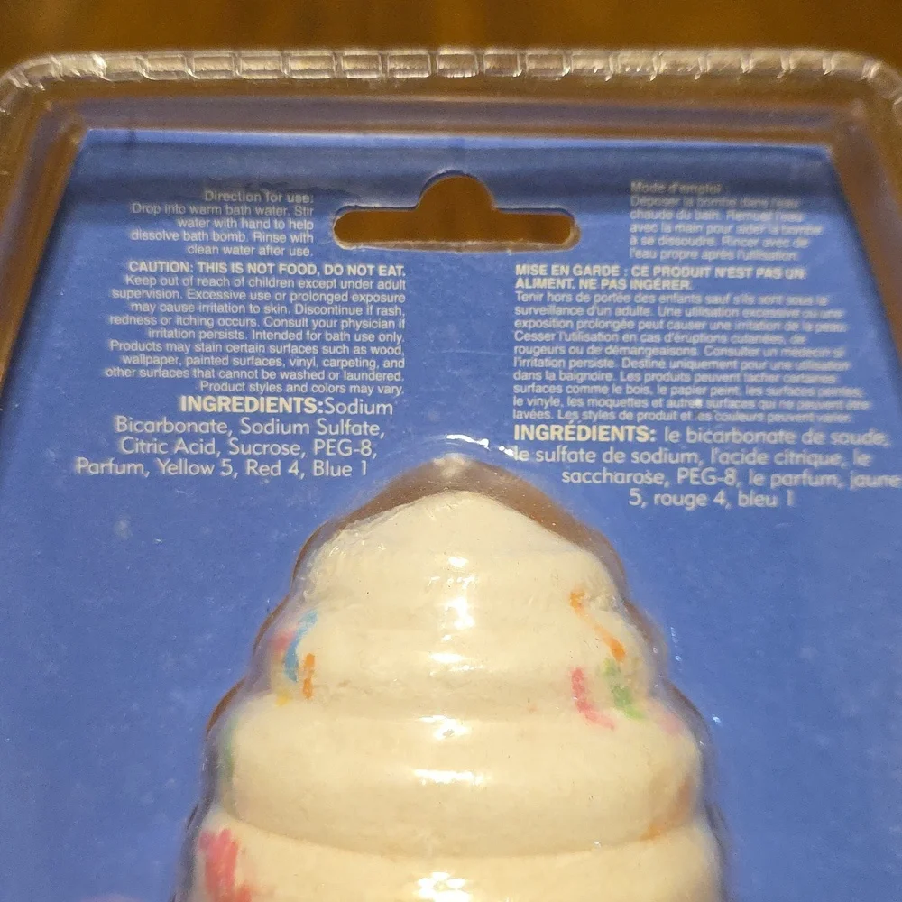Bath Bomb Ice Cream Cone